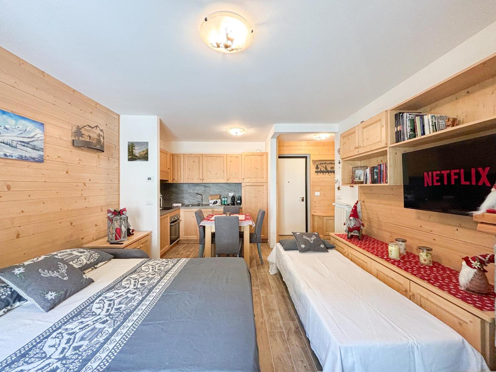 Aprica , Lusso A 300M Dalle Piste Da Sci, Garage Privato E Deposito Sci Gratuito Le Bratte Exterior foto